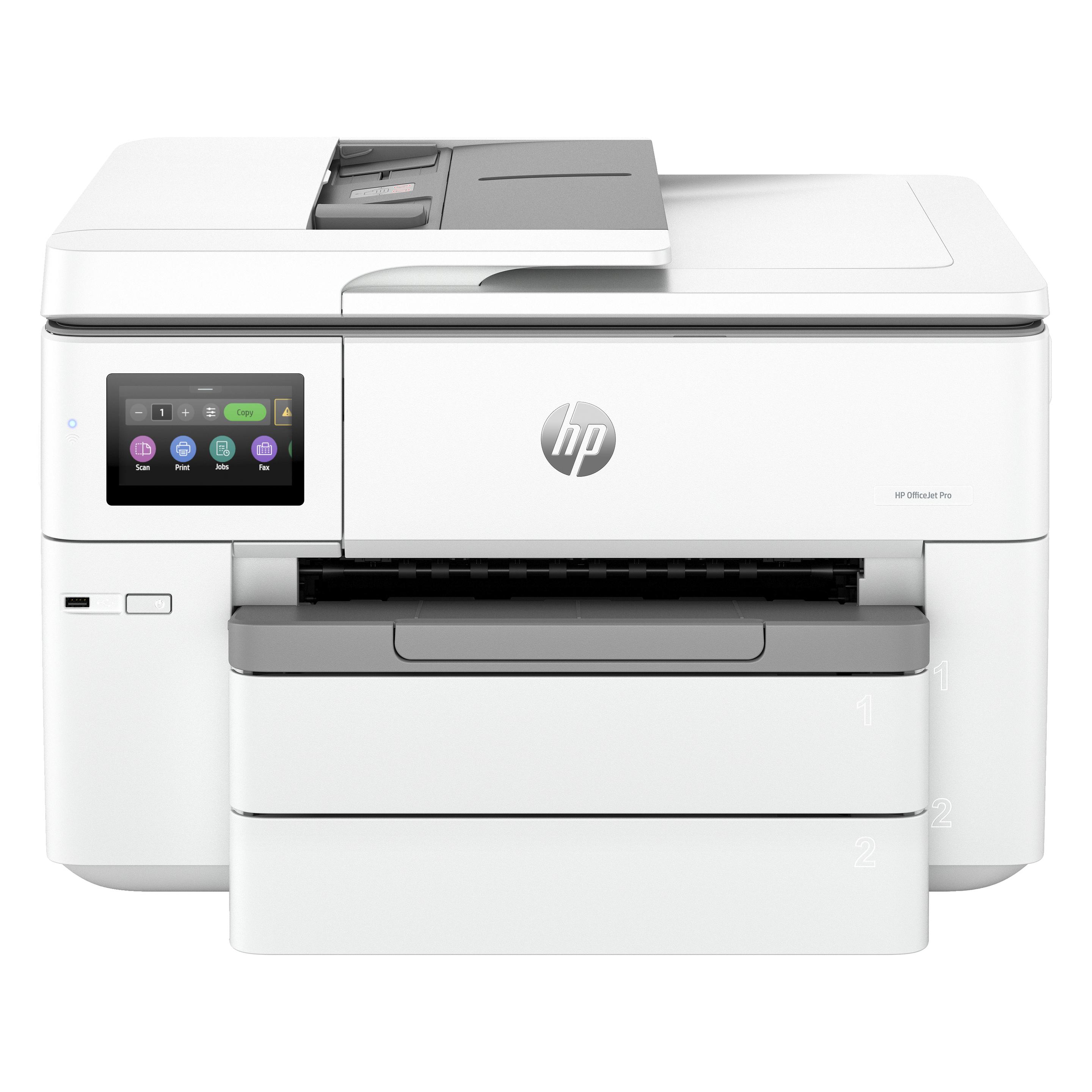 HP OfficeJet Pro 9730e (Tintenpatrone, Farbe), Drucker, Weiss