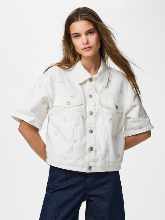 Actual product image Pieces PCVIOLET 2/4-ARM Jeanshemd (S)
