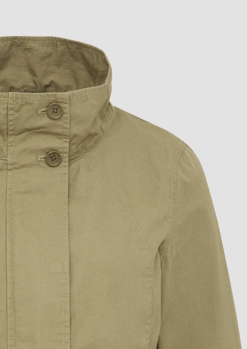 Actual product image S.Oliver Outdoor-Jacke Baumwolljacke mit Tunnelzug in der Taille (XXL)