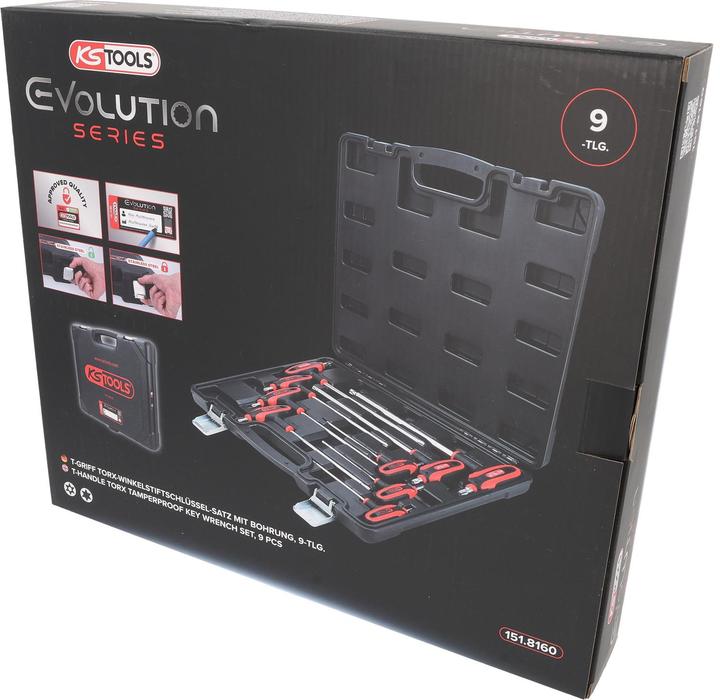 Actual product image KS Tools ERGOTORQUEplus® T-handle wrench set 151.8160