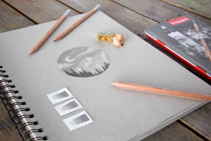 Actual product image Bruynzeel Expression Graphitstifte (3.60 mm, HB, 6x)