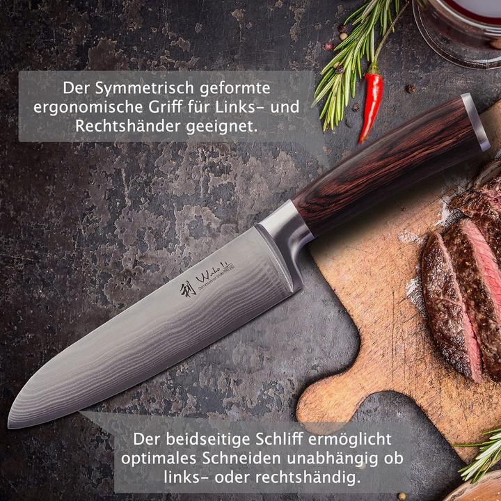 Actual product image Wakoli Damastmesser (17 cm)