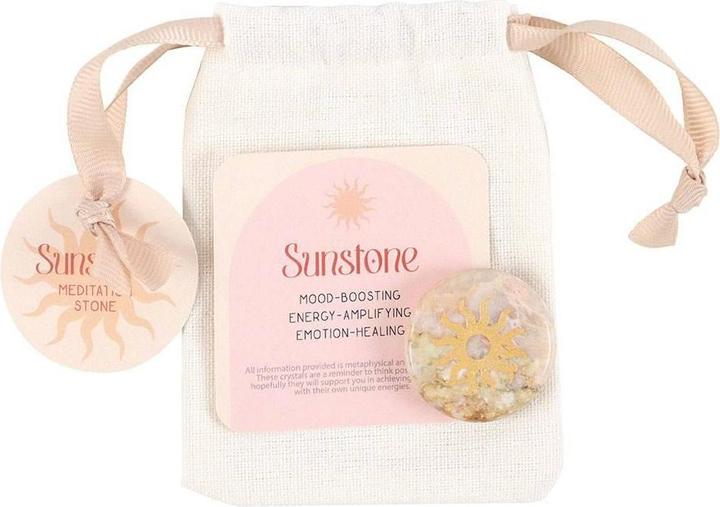 Produktbild Something Different Steingut Sonne Meditation 24erPack