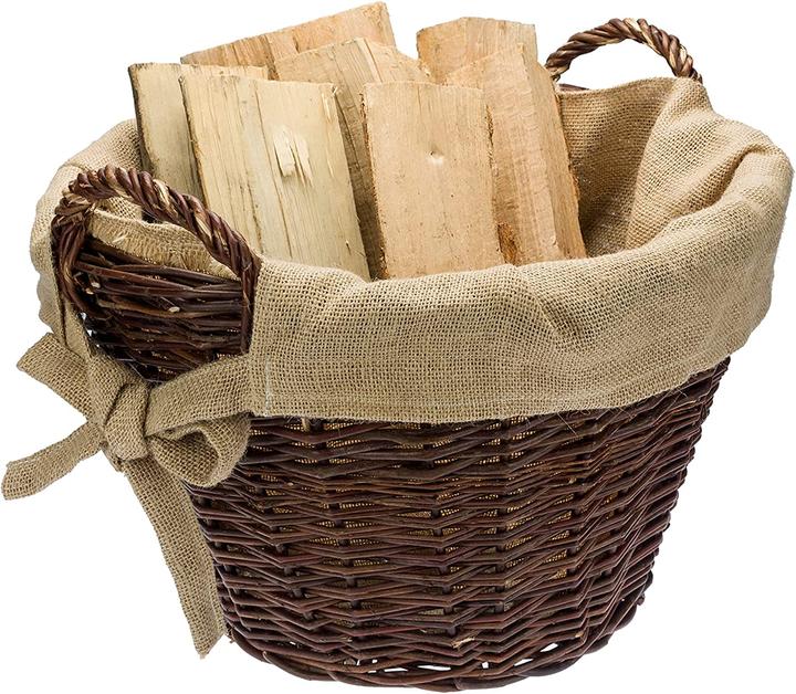 Image du produit Bogateco Panier à bois en osier