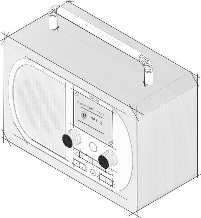 Produktbild Noxon Eiger (DAB+, FM, Bluetooth)