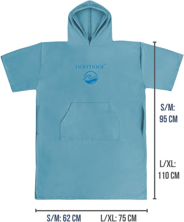 Actual product image Normani Mikrofaser Badeponcho Siargao (XL)