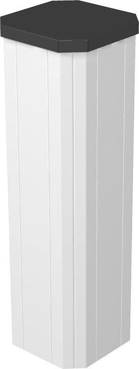 Actual product image OBO Bettermann OBO ISSHS4 61OT3RW Installation column rws with system opening (21 cm)