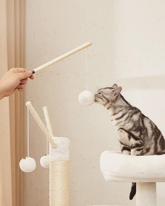 Immagine prodotto Feandrea Mr. Kittens (140 cm, Nero, Marrone rustico)