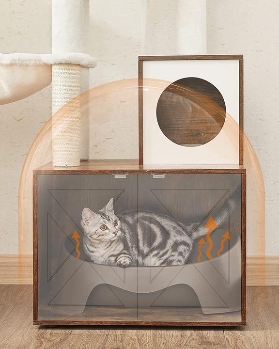 Immagine prodotto Feandrea Mr. Kittens (140 cm, Nero, Marrone rustico)