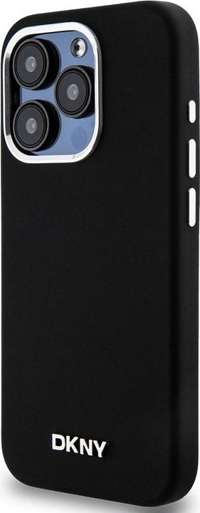 Produktbild DKNY DKHMP15LSMCHLK iPhone 15 Pro 6.1" czarny/black hardcase Liquid Silicone Small Metal Logo MagSaf (Apple iPhone 15 Pro)