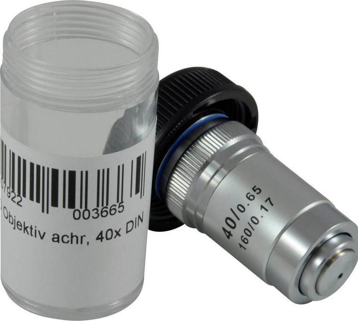 Actual product image Bresser Optics 40x DIN 5941040 Microscope objective 40 x Suitable for brand (Microscopes)