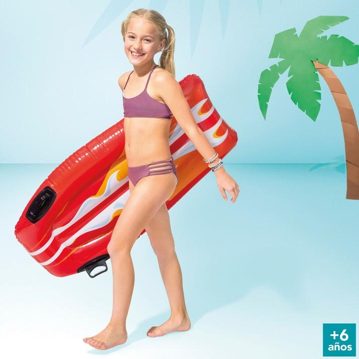 Produktbild Intex Aufblasbare Figur für Pool Joy Rider 62 x 112 cm Surfbrett (12 Stück)