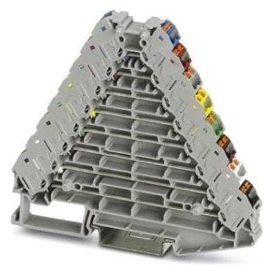 Phoenix Contact Grigio Distributore Di Smistamento (Morsettiere), Accessori Di Elettronica + Alloggiamento,