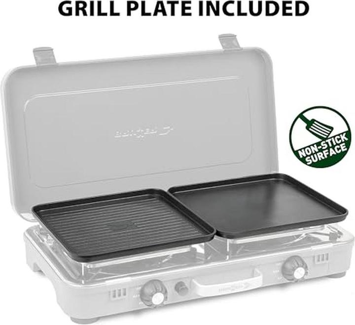 Produktbild Brunner Gaskocher Devil Kookmaster, 30 mbar, inkl. Grillplatten