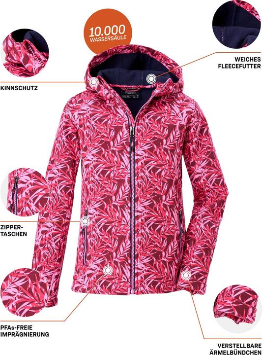Produktbild Killtec Mädchen Softshelljacke Print (152)