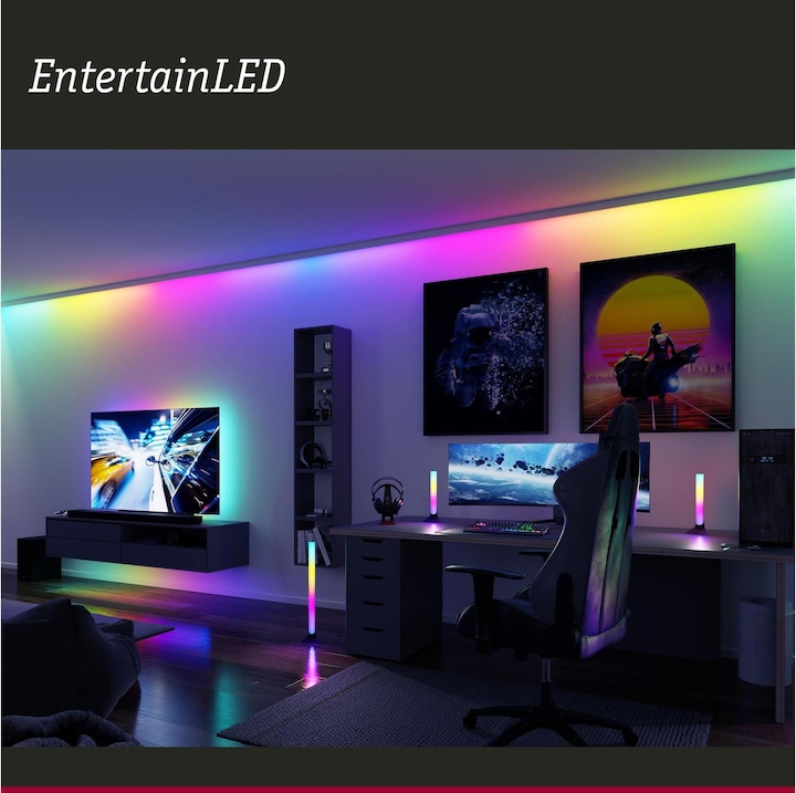 Produktbild Paulmann EntertainLED Lightbar Set (RGB, 30.50 cm, Indoor)