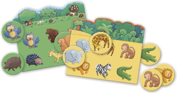 Image du produit Djeco Jeu éducatif Animaux (Allemand, Anglais, Français)