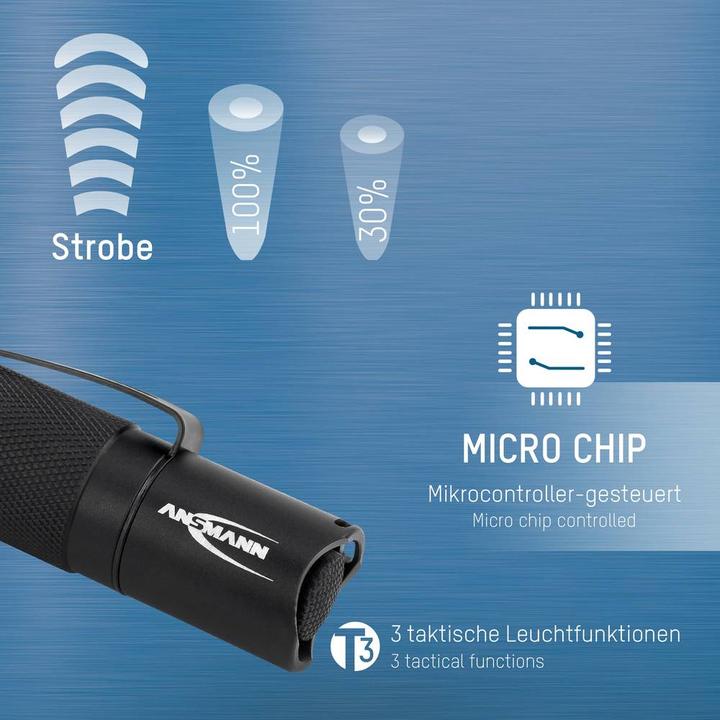 Produktbild Ansmann M200F LED Torch (16.40 cm, 240 lm)