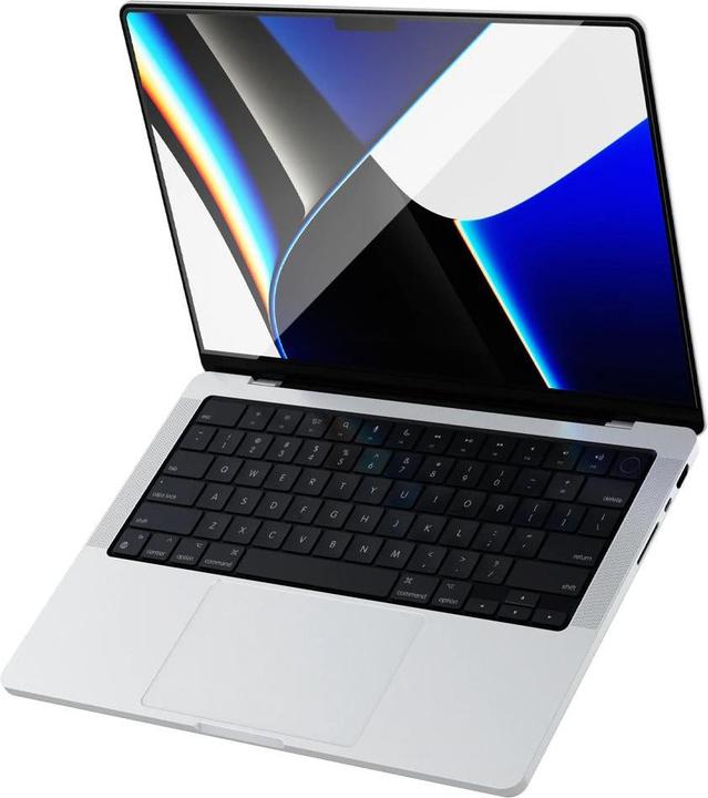 Produktbild Spigen Glas FC Macbook Pro 14 2021/2022 szkło hartowane czarne AGL04234 (14")