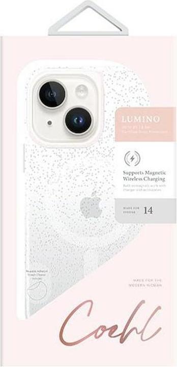 Produktbild Uniq etui Coehl Lumino iPhone 14 6,1" srebrny/sparkling silver (Apple iPhone 14)