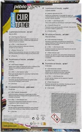Image du produit Pebeo Couleurs de cuir SetaCuir