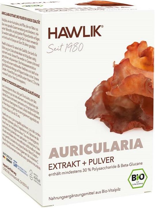 Actual product image Hawlik Auricularia extract + powder capsule (120 Piece, Capsules, 108 g)