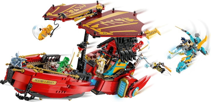 Image du produit LEGO Les planeurs Ninja font la course contre la montre (71797, LEGO Ninjago)