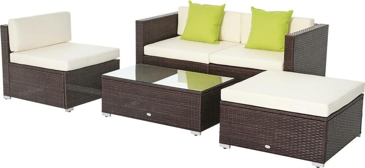 Produktbild Outsunny Gartenmöbel Set mit Beistelltisch