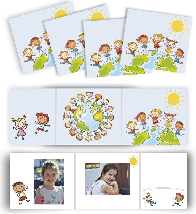 Produktbild Daiber 1x10 Weltkugel 13x18 Kinder Portraitmappen