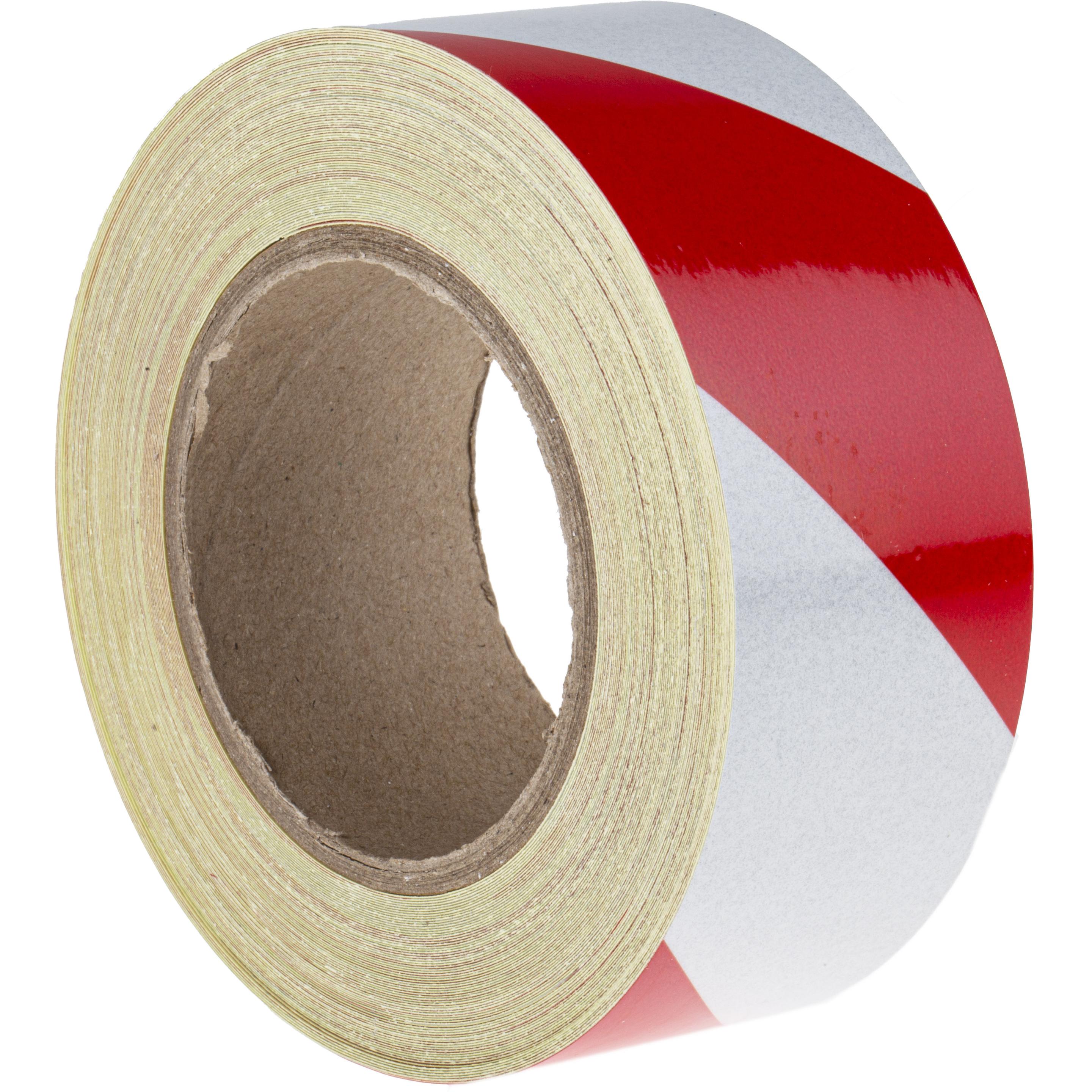 Rs Pro, Klebeband, Markierungsband Rot/weiss (50 mm)