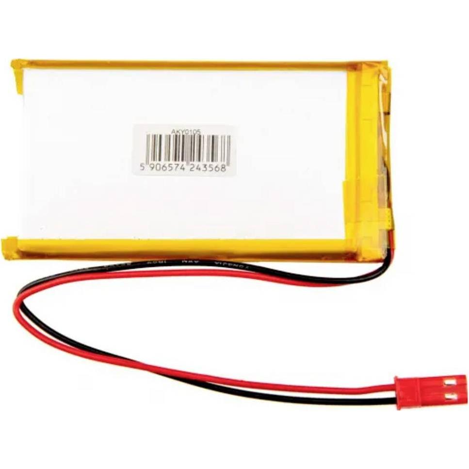 Thumbnail - Akyga LP584070 Akkupack x Spezial-Akku LiPo 3.7 V 1500 mAh (3.70 V, 1500 mAh)