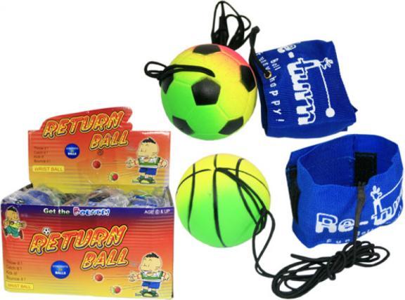 Produktbild Fun trading Return Ball gemischt im Display - im Display