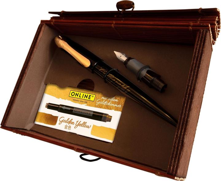 Image du produit Online Parure de Stylo Plume Air Rose (Rose noire)