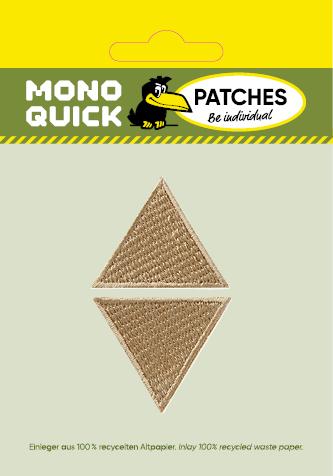 Image du produit Mono Quick 2 Dreiecke (2 pcs, 3 x 3 cm)