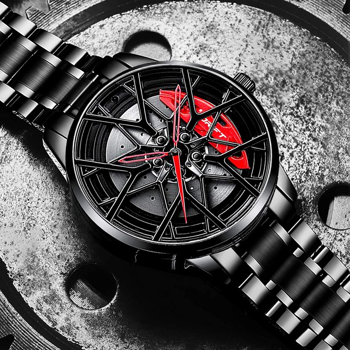 Actual product image Drift Element Motorsport Rim Watch (Analogue wristwatch, 43 mm)