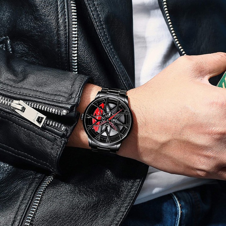 Actual product image Drift Element Motorsport Rim Watch (Analogue wristwatch, 43 mm)