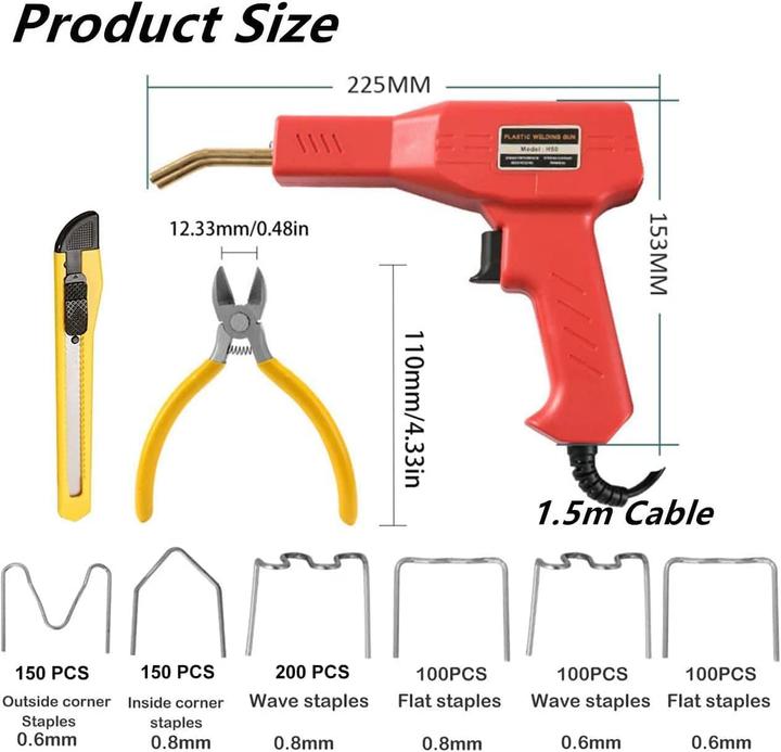 Actual product image Mytovosn Plastic welding machine