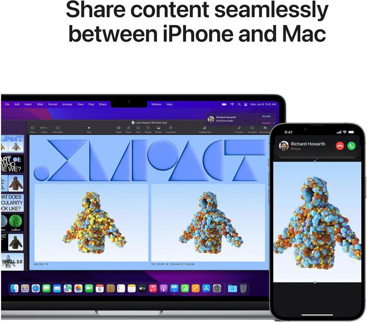 Produktbild Apple MacBook Air (13.60", 512 GB, 24 GB, CH, M2)