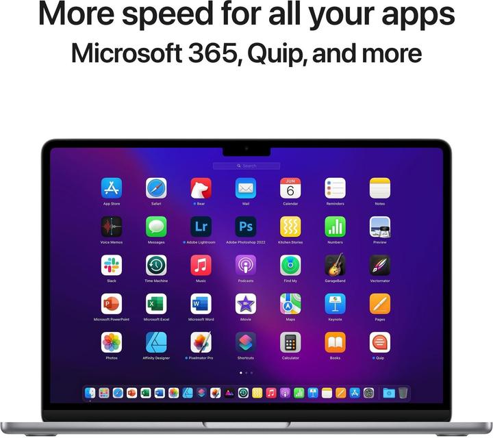 Produktbild Apple MacBook Air (13.60", 512 GB, 24 GB, CH, M2)