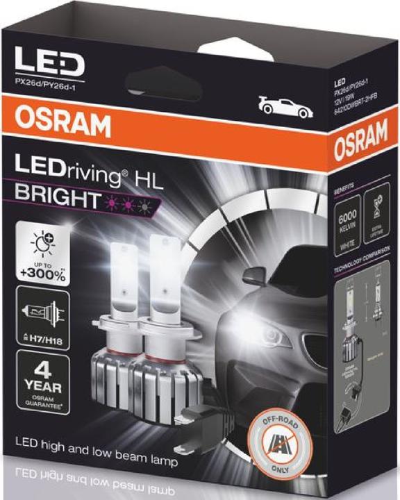 Immagine prodotto Osram LEDriving Off-Road LED Retrofit Luminoso (H18)