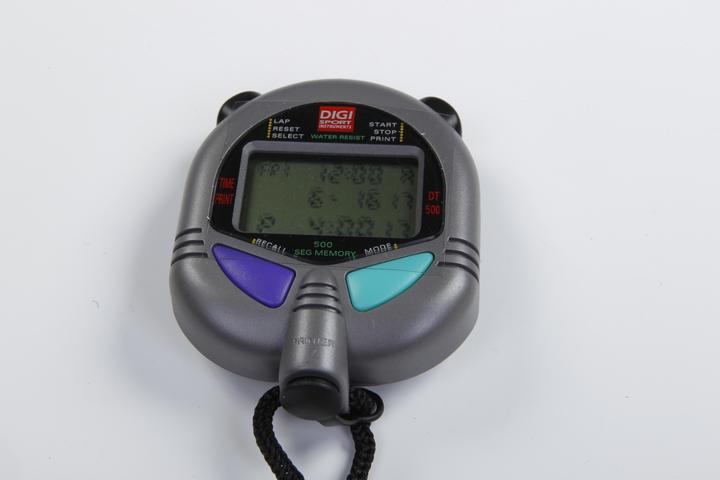 Actual product image Digi Sport DIGI PC-110/111 stopwatch, grey, 7.1 cm, 500 memory locations, 6 cm