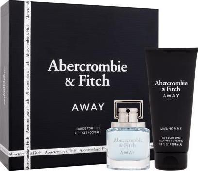 Actual product image Abercrombie and Fitch Abercrombie & Fitch Away Men Christmas 2023 Eau de Toilette 50 Hand & Body Lotion W200 (Eau de toilette, 200 ml)
