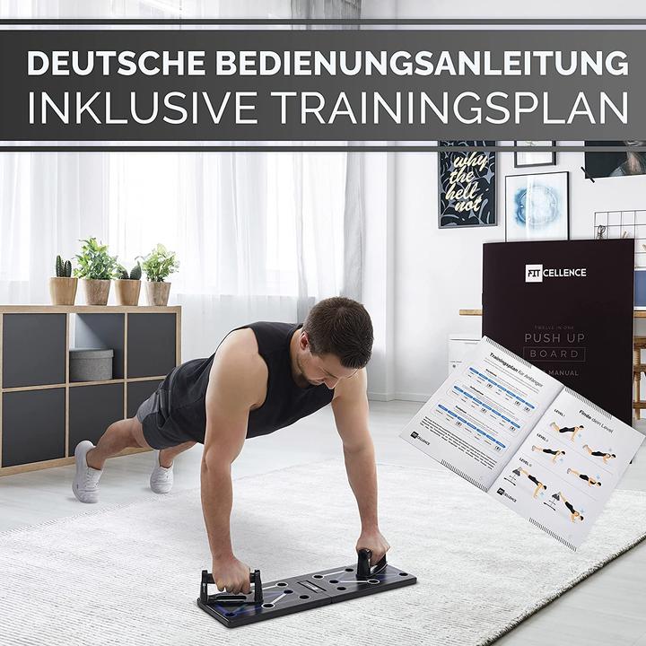 Image du produit Fit Cellence Planche de pompes pliable 12 en 1