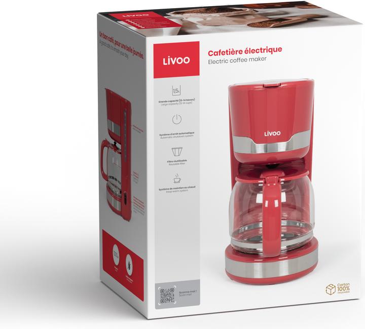 Actual product image Livoo Electric coffee maker
