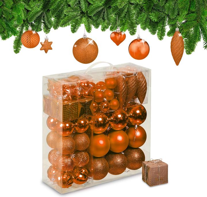 Orange en différentes finitions (mat, brillant, scintillant)