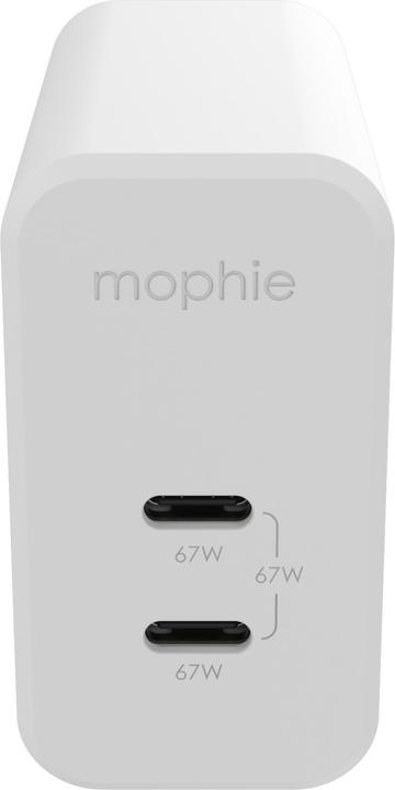Image du produit mophie 409909306, Intérieure, Secteur, Blanc (67 W, 2 ports)