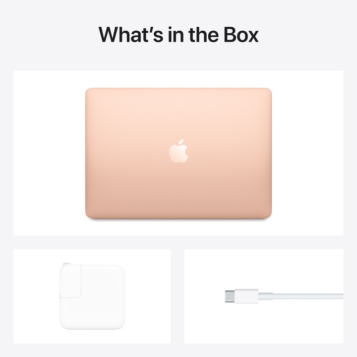 Actual product image Apple MacBook Air 13 – Late 2020 (13.30", M1, 16 GB, 256 GB, CH)
