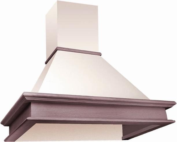 Produktbild Akpo WK-4 Rustica Wandmontiert Beige, Holz ³/h (Wandhaube)