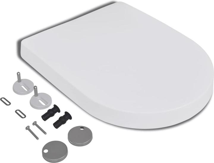 Produktbild vidaXL Toilettendeckel mit Absenkautomatik