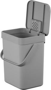 Produktbild EKO puro II 5L Abfalleimer Grau (5 l)